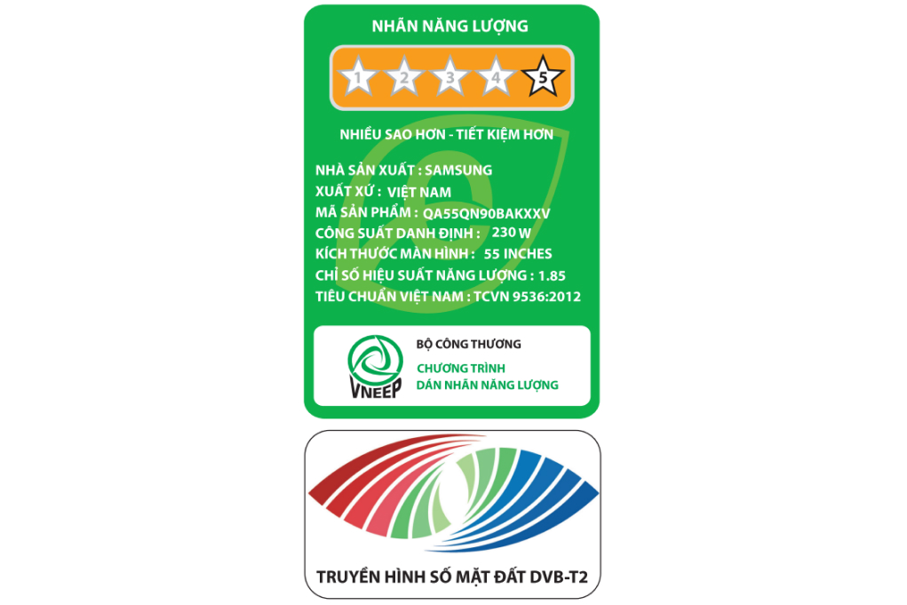Smart Tivi Neo QLED Samsung AI 4K 55 inch QA55QN90B Màu Đen