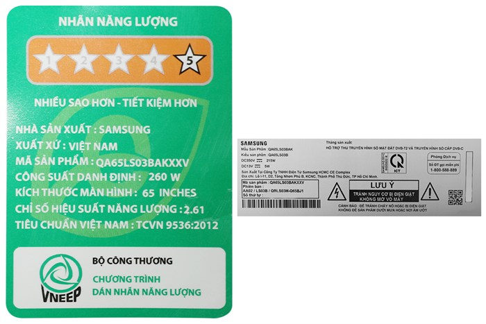 Smart Tivi Khung Tranh The Frame QLED Samsung AI 4K 65 inch QA65LS03B Màu Đen
