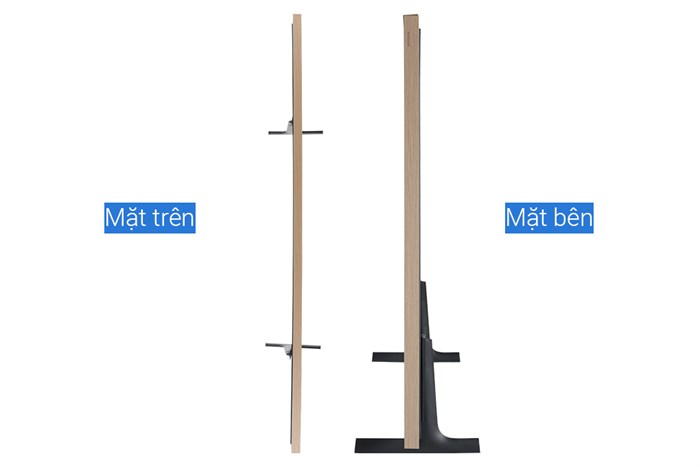 Smart Tivi Khung Tranh The Frame QLED Samsung AI 4K 55 inch QA55LS03B Màu Đen