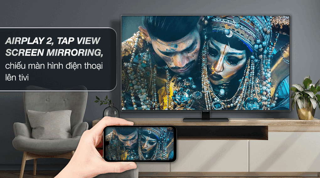 Smart Tivi QLED 4K 75 inch Samsung QA75Q80B