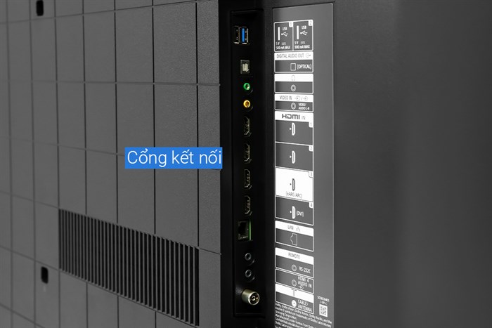 Google Tivi Sony 4K 75 inch KD-75X80K Màu Đen