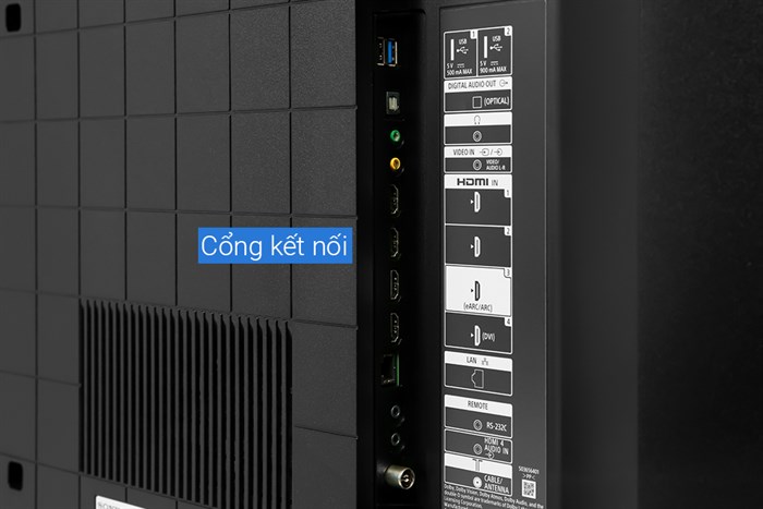 Google Tivi Sony 4K 65 inch KD-65X80K Màu Đen