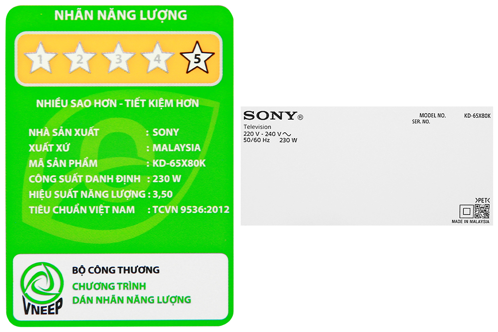 Google Tivi Sony 4K 65 inch KD-65X80K - 8