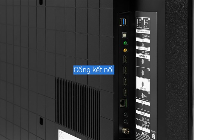 Google Tivi Sony 4K 55 inch KD-55X80K Màu Đen
