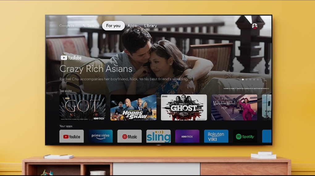 Android Tivi Sony 4K 50 inch KD-50X80K - Hệ điều hành Google TV