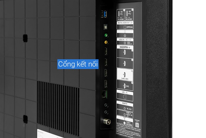 Google Tivi Sony 4K 43 inch KD-43X80K Màu Đen