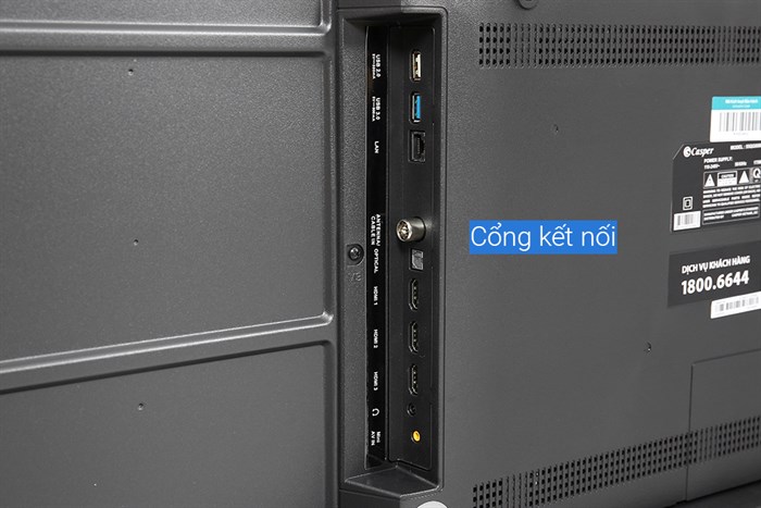 Android Tivi QLED 4K 55 inch Casper 55QG8000 Màu Đen