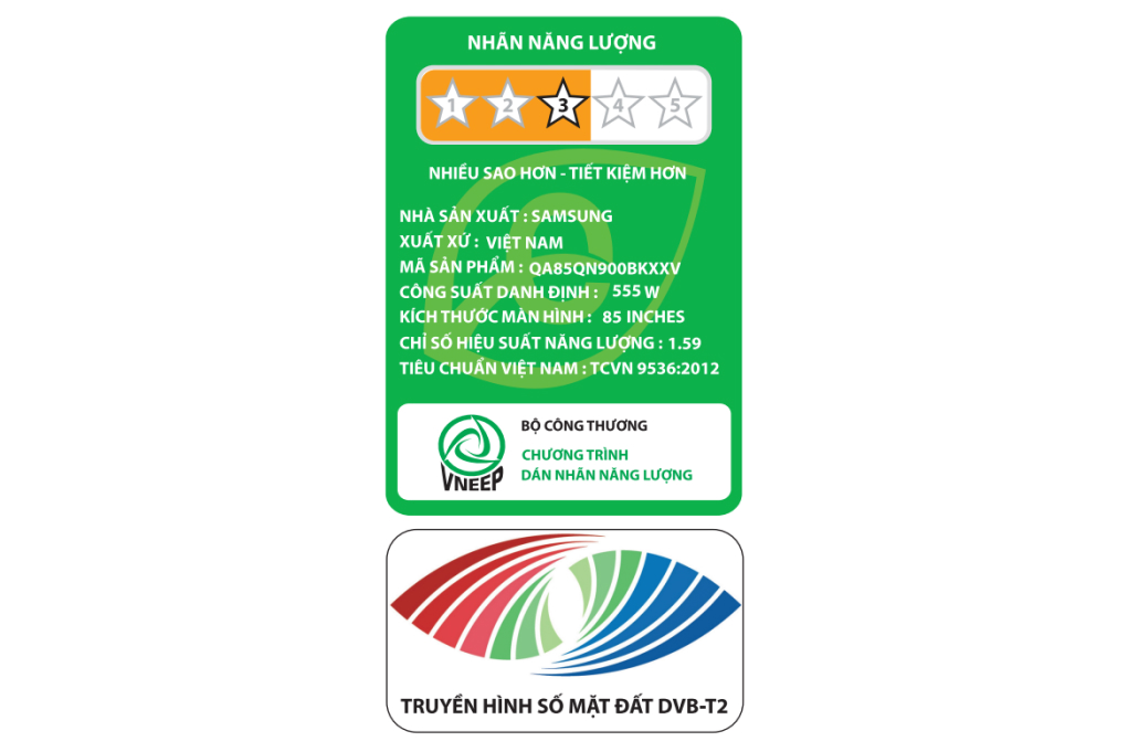 Smart Tivi Neo QLED 8K 85 inch Samsung QA85QN900B Màu Đen