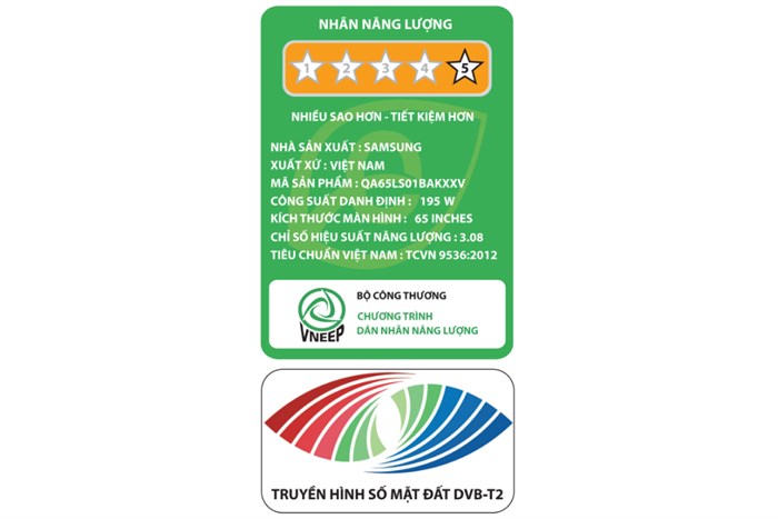 Smart Tivi Kiểu Chữ I Có Chân The Serif QLED Samsung 4K 65 inch QA65LS01BA Màu Trắng