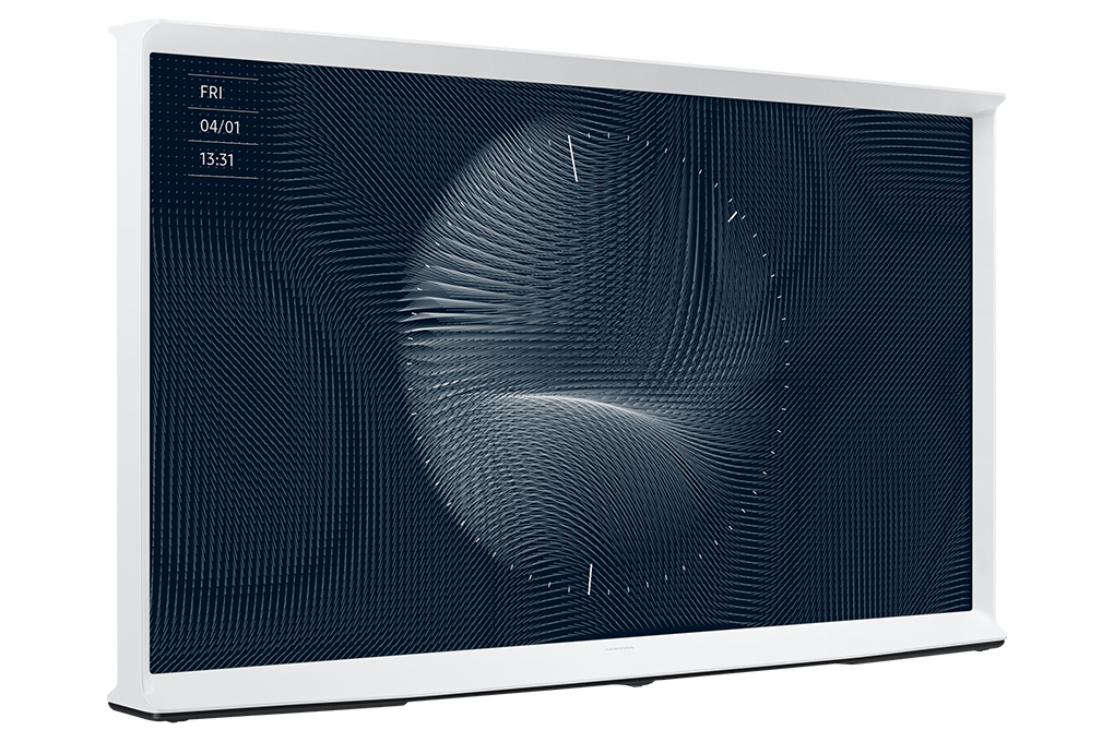 Smart Tivi Kiểu Chữ I Có Chân The Serif QLED Samsung 4K 65 inch QA65LS01BA Màu Trắng