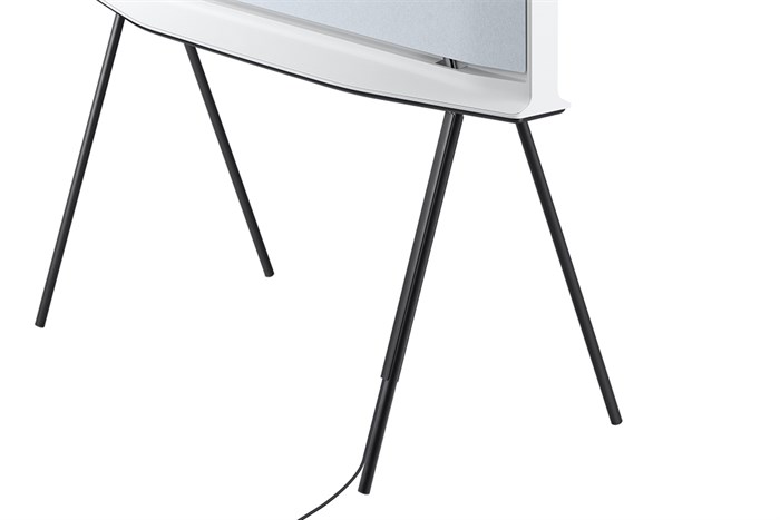 Smart Tivi Kiểu Chữ I Có Chân The Serif QLED Samsung 4K 65 inch QA65LS01BA Màu Trắng