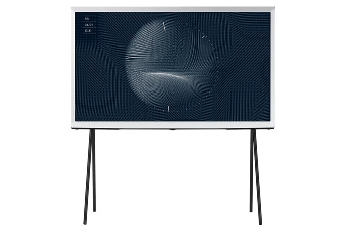 Smart Tivi Kiểu Chữ I Có Chân The Serif QLED Samsung 4K 65 inch QA65LS01BA Màu Trắng