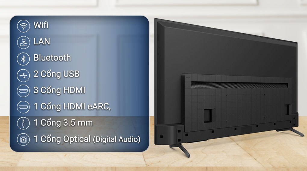 Hình ảnh Google Tivi Sony 4K 65 inch KD-65X75K