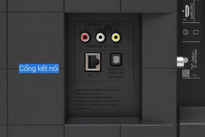 Google Tivi Sony 4K 55 inch KD-55X75K Màu Đen