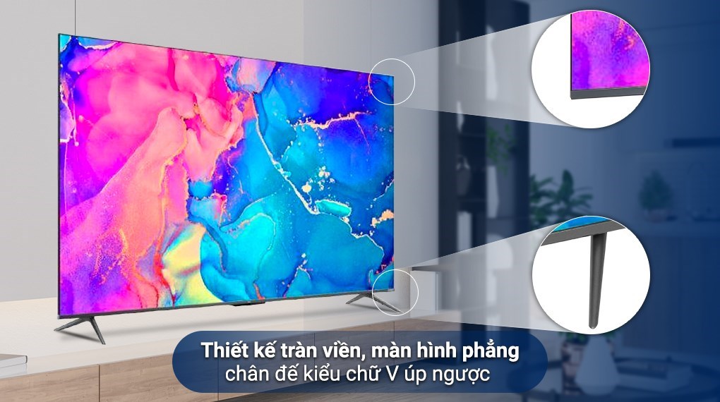 Google Tivi QLED TCL 4K 55 inch 55Q636