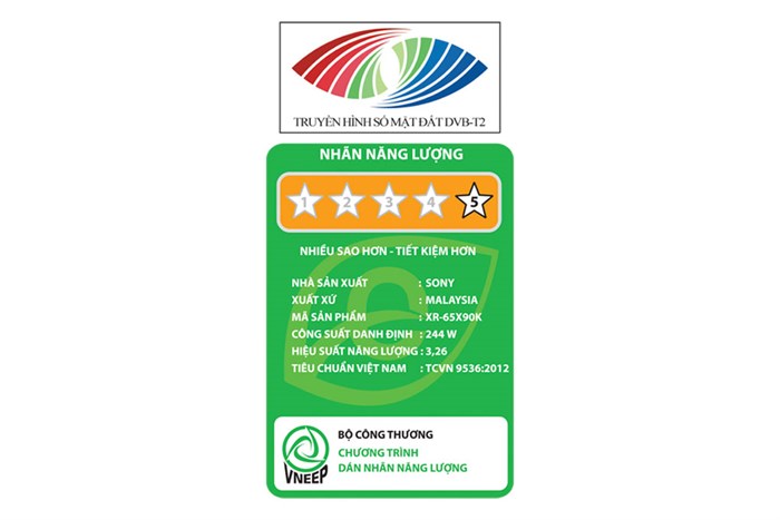 Google Tivi Sony 4K 65 inch XR-65X90K Màu Đen