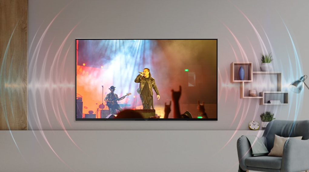 Google Tivi Sony 4K 55 inch KD - 55X81DK - Công nghệ âm thanh