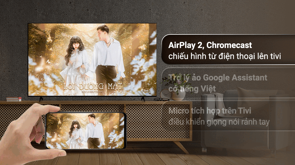 Google Tivi Sony 4K 65 inch KD-65X85K