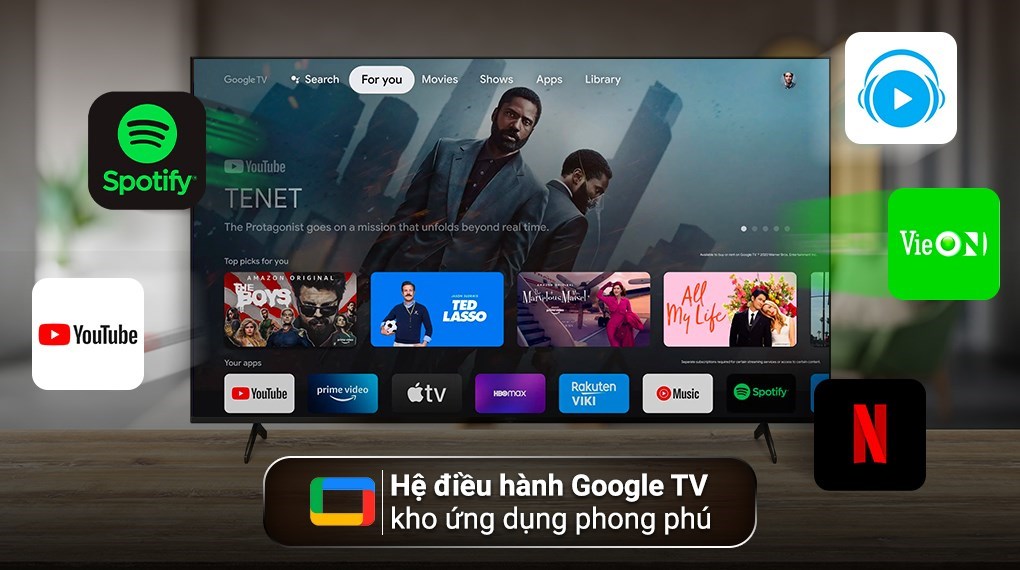 Google Tivi Sony 4K 65 inch KD-65X85K