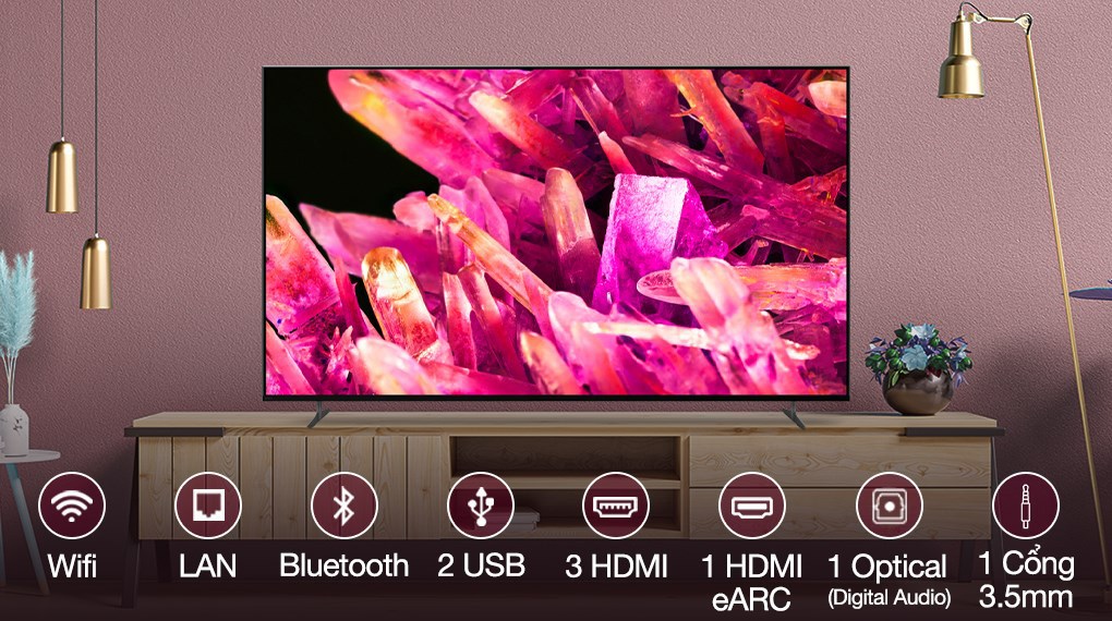 Google Tivi Sony 4K 85 inch XR-85X90K