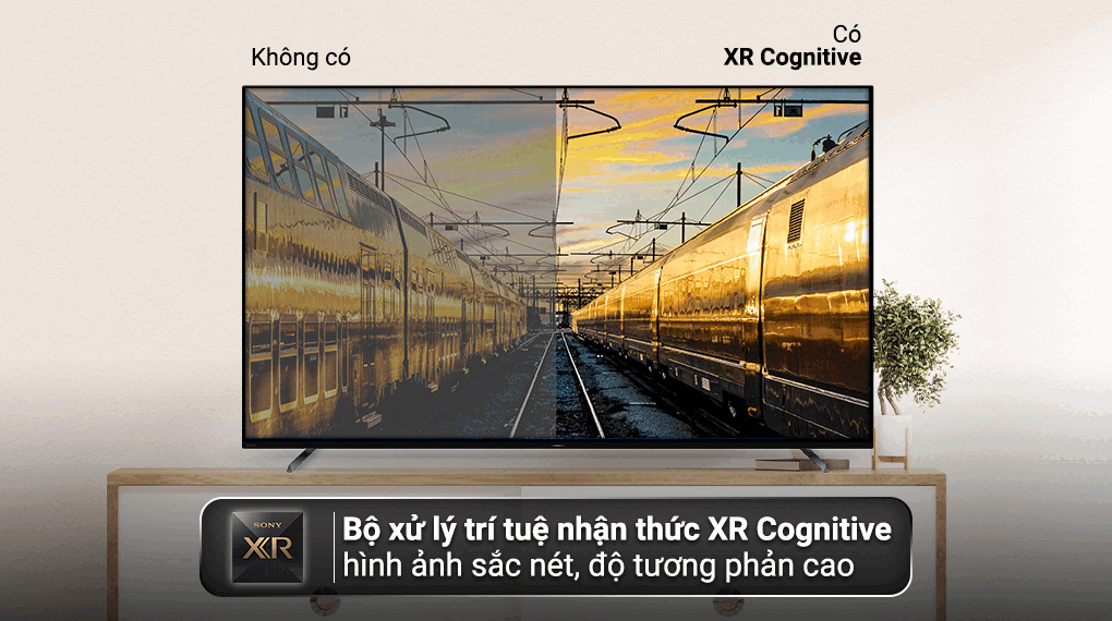 Google Tivi OLED Sony 4K 77 inch XR-77A80K