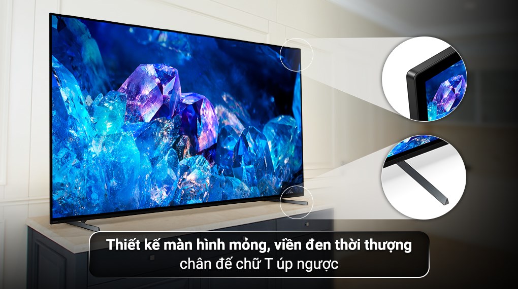 Google Tivi OLED Sony 4K 77 inch XR-77A80K