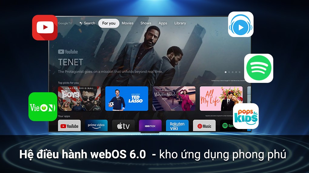 Smart Tivi OLED LG 4K 55 inch 55C2PSA - 7