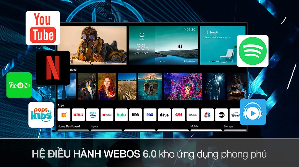 Smart Tivi OLED LG 4K 97 inch 97G2PSA