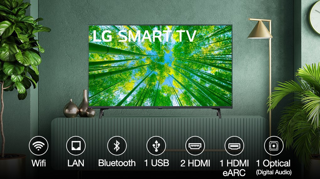 Smart Tivi LG AI 4K 43 inch 43UQ7550PSF