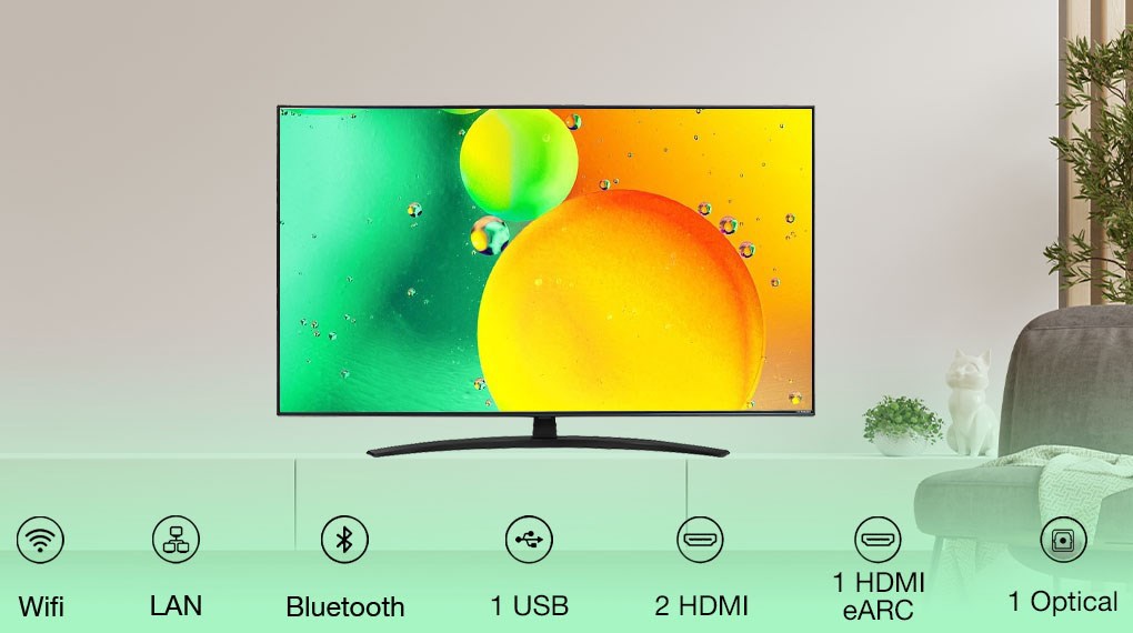 Smart Tivi NanoCell LG 4K 75 inch 75NANO76SQA - 10