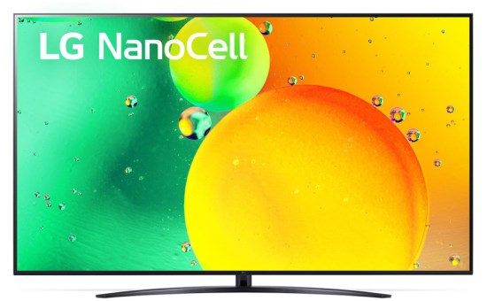LG Smart TV NanoCell 75NANO76SQA