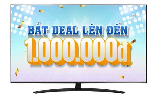 Smart Tivi NanoCell LG 4K 55 inch 55NANO76SQA - giá tốt, có trả góp