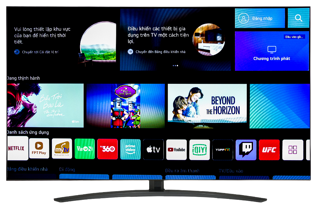 Smart Tivi QNED LG 4K 55 inch 55QNED86SQA Màu Đen