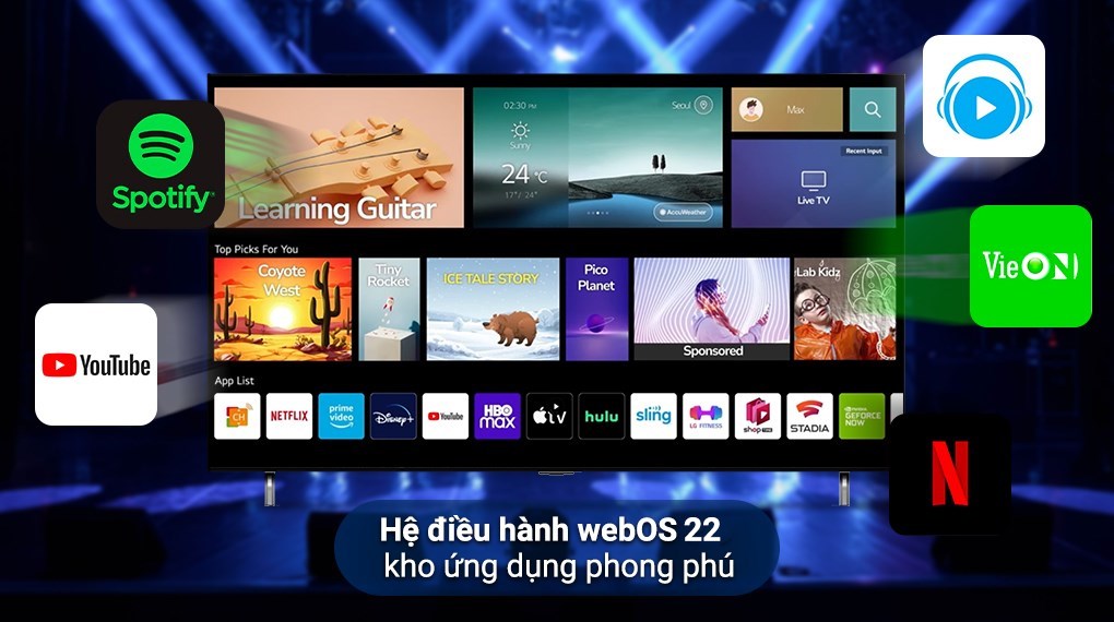 Smart Tivi QNED LG 8K 86 inch 86QNED99SQB