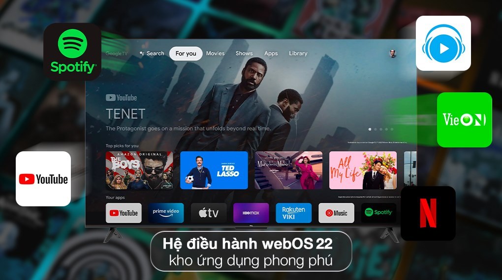 Smart Tivi QNED LG 4K 65 inch 65QNED80SQA