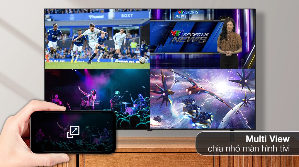 Smart Tivi QNED LG 4K 65 inch 65QNED80SQA