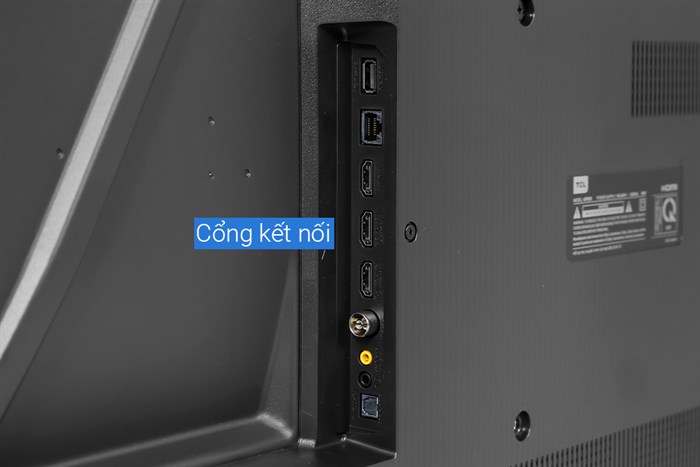 Google Tivi TCL 4K 43 inch 43P635 Màu Đen