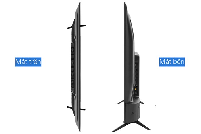 Google Tivi TCL 4K 43 inch 43P635 Màu Đen