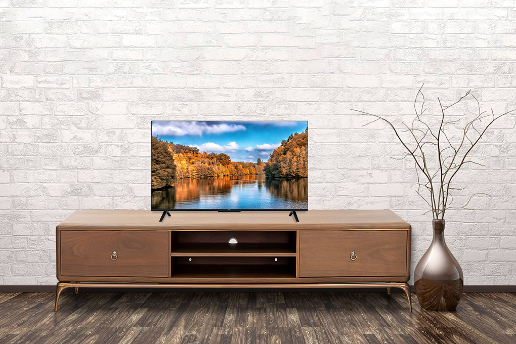 Google Tivi TCL 4K 43 inch 43P635 Màu Đen