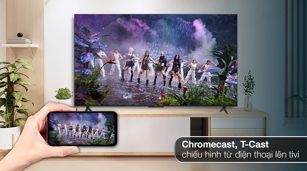 Google Tivi TCL 4K 50 inch 50P635