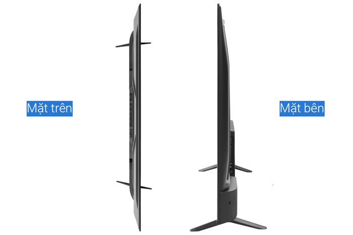 Google Tivi TCL 4K 65 inch 65P635 Màu Đen