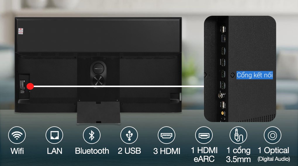Google Tivi Mini LED TCL 4K 65 inch 65C835