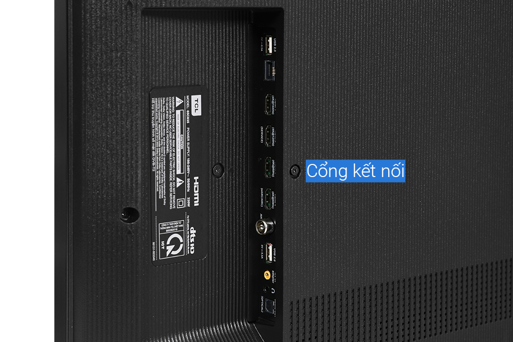 Google Tivi Mini LED TCL 4K 65 inch 65C835 Màu Đen