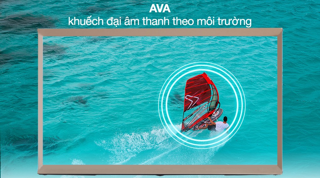 Smart Tivi Kiểu Chữ I Có Chân The Serif QLED Samsung 4K 55 inch QA55LS01BP