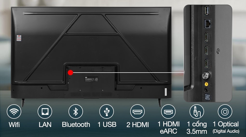 Google Tivi TCL 4K 75 inch 75P635