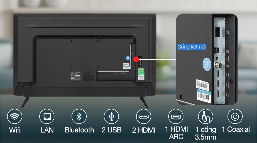 Android Tivi Casper 43 inch 43FGA610