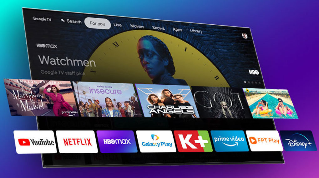 Hệ điều hành Google TV - Google Tivi Casper 4K 43 inch 43UGS611