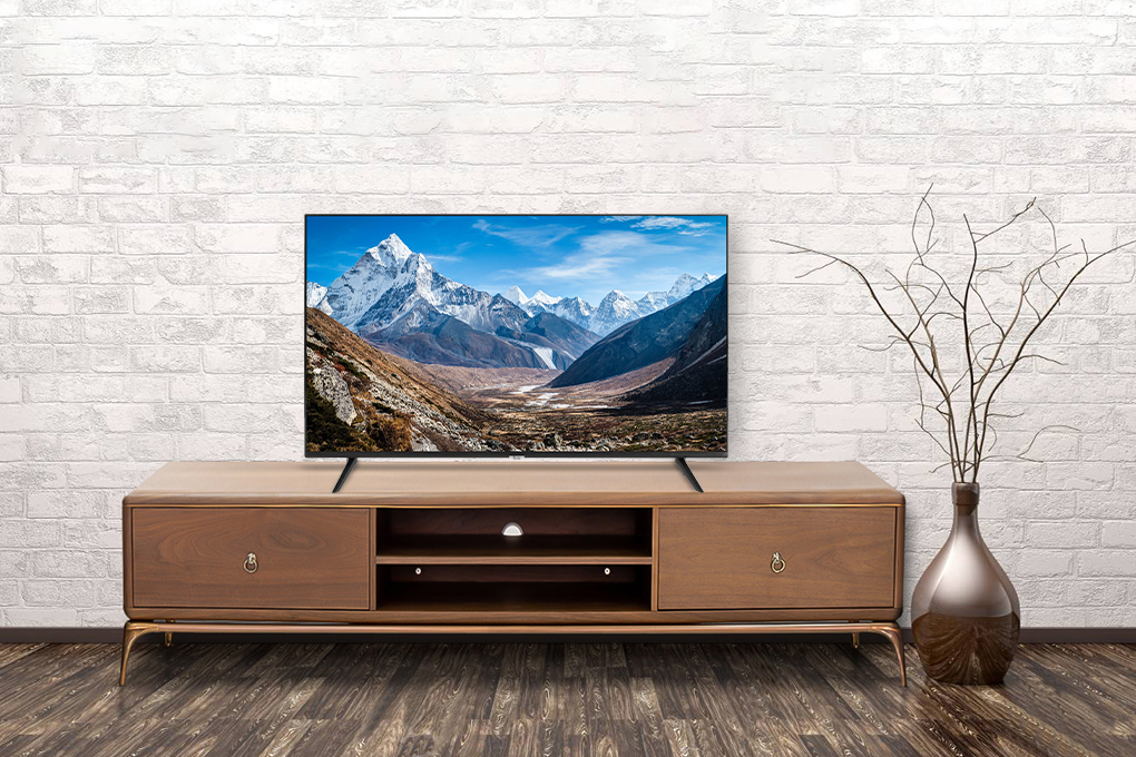 Android Tivi Casper 4K 55 inch 55UGA610 Màu Đen