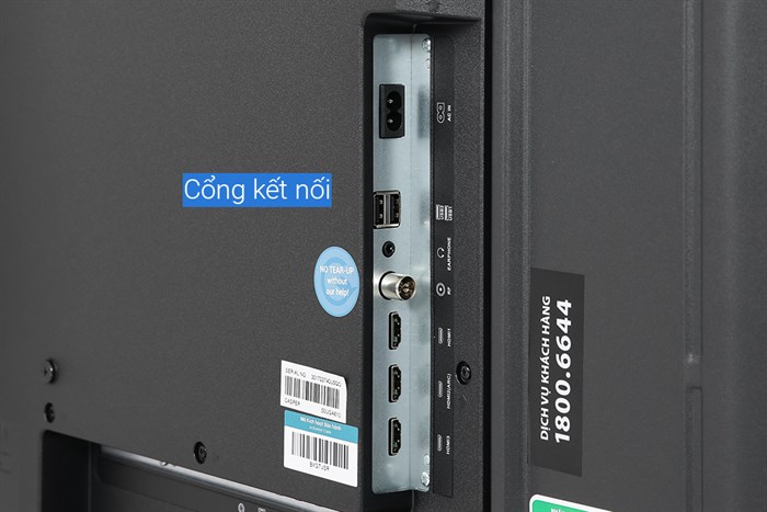 Android Tivi Casper 4K 50 inch 50UGA610 Màu Đen