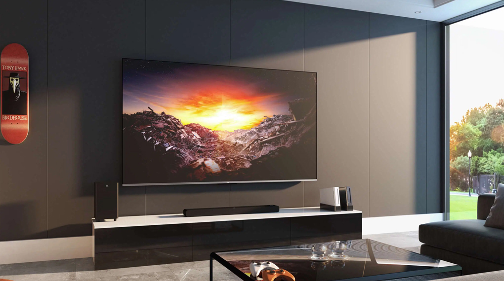 Google Tivi QLED TCL 4K 65 inch 65C735 - Tổng quan thiết kế